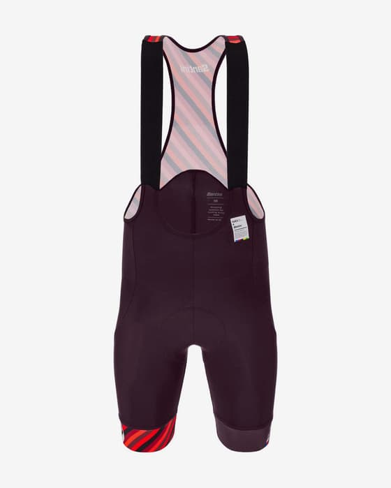 Salopette Santini X UCI Imola 1968 nero rosso