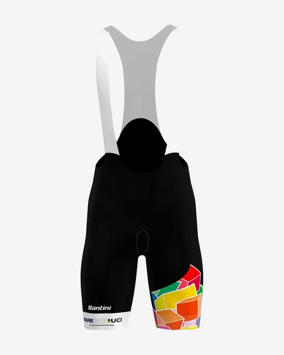 Salopette UCI-Mapei 30 Anniversary 2023 Tono nero multicolor