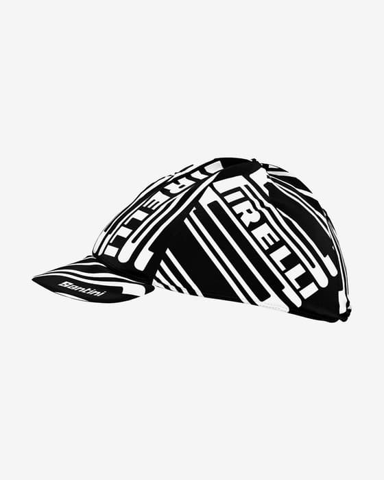 Santini X Pirelli Sport Club Graphic cykelkasket sort hvid