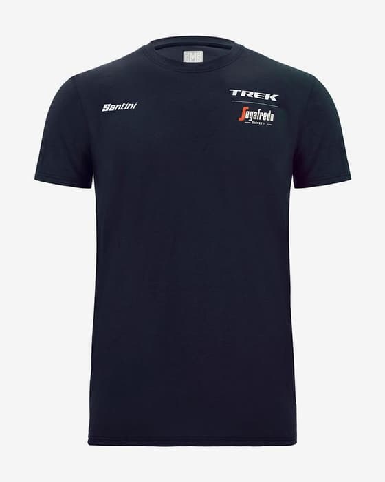 Camiseta Trek-Segafredo 2022 Team Lifestyle manga corta azul marino oscuro