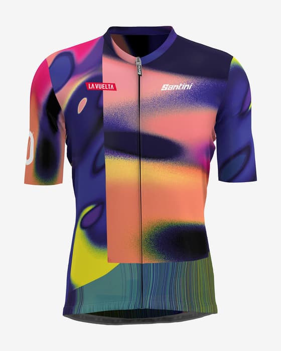 Maillot La Vuelta 2024 Etapa 21 Madrid manga corta multicolor - Corte Classic