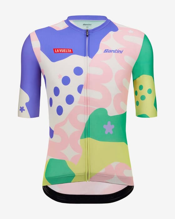 Maillot La Vuelta 2023 Km Cero manche courte multicolore - Coupe Classic