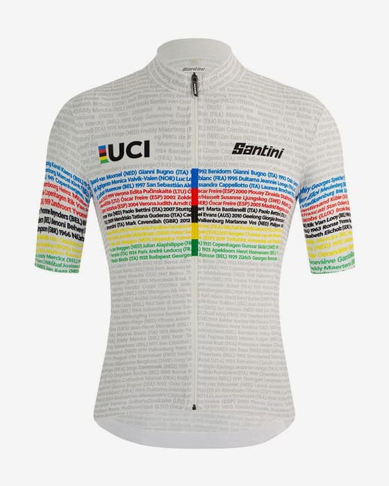 Maillot Santini UCI World Champion 100 Champion