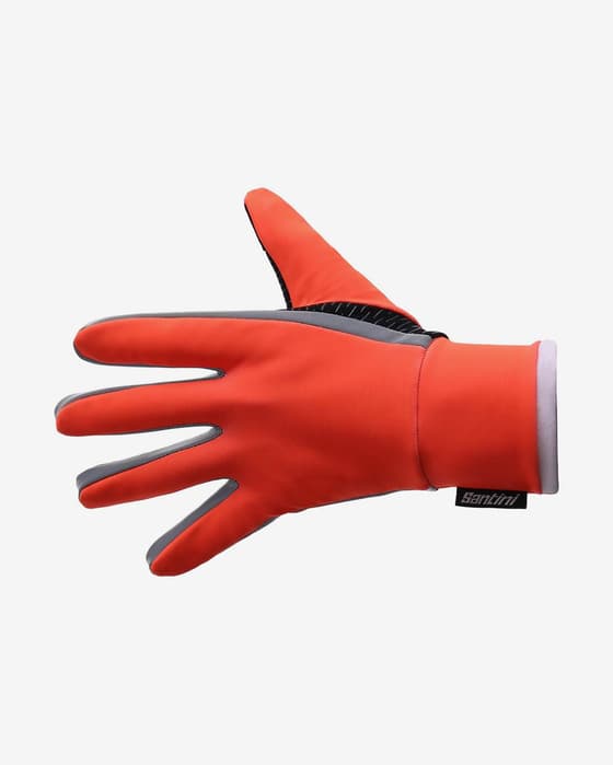 Santini Vega H20 Long Gloves Orange