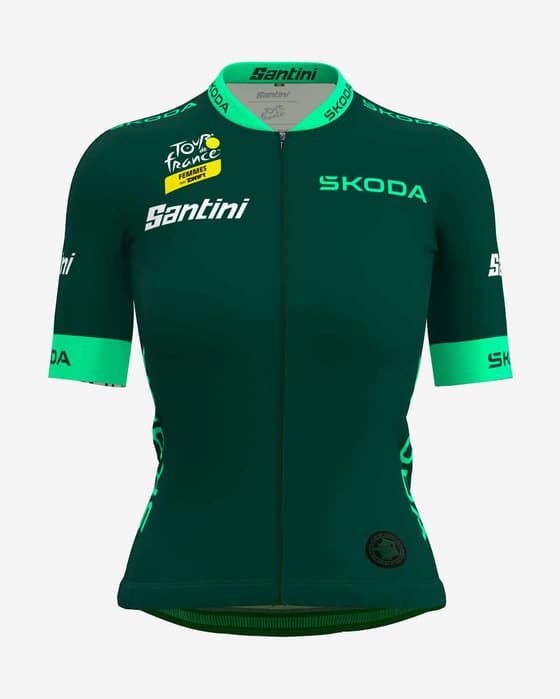 Maillot vert Tour de France 2023 Leader Classement Points femme - Coupe Sleek