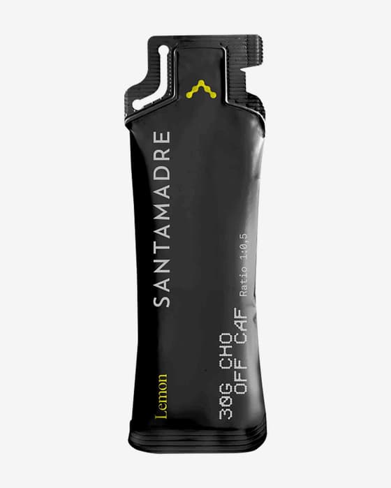 Santa Madre Energy Gel 30CHO OFF CAF (RATIO 1-0.5) 50 g lemon flavour (30 units)