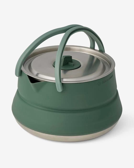 Folding kettle Sea To Summit Detour Stainless Steel 1.6L green