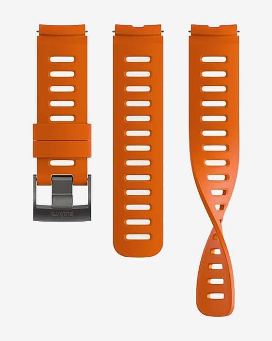 Correa de silicona Suunto Dive 1 22 cm naranja
