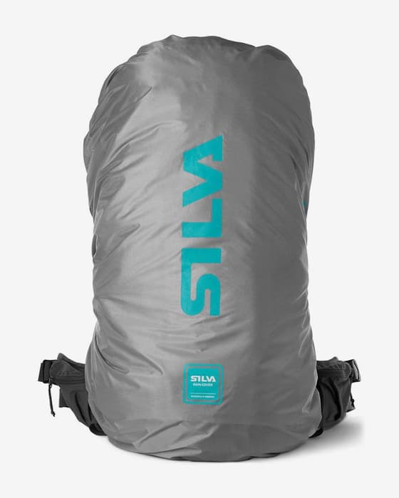 Funda impermeable cubremochila Silva R-PET L gris