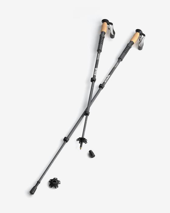 Bastones Silva Trekking gris oscuro (par)