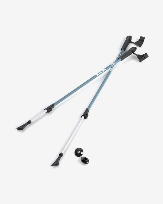 Bastones Silva Walk Aluminum azul (par)