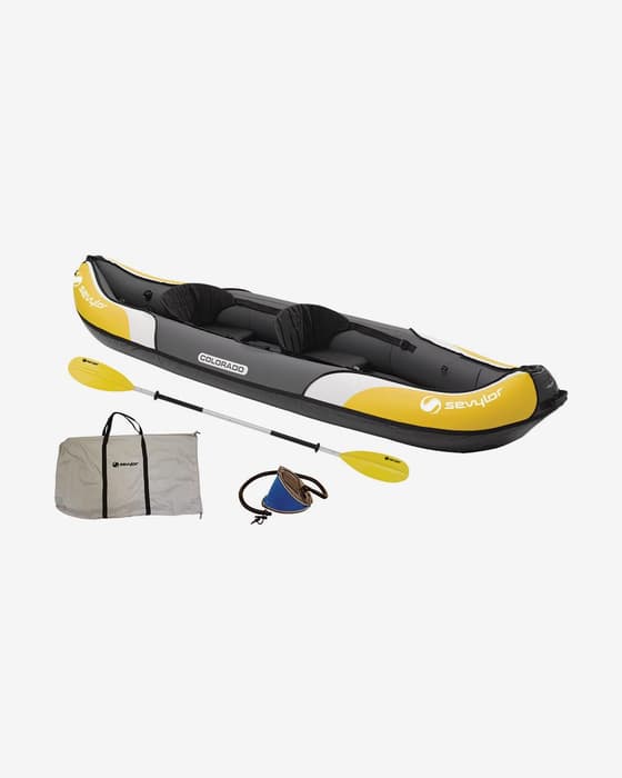 Kayak Sevylor Colorado amarillo negro