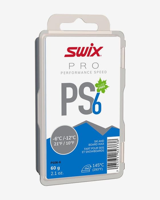 Swix PS6 60 g Hot Wax Blue