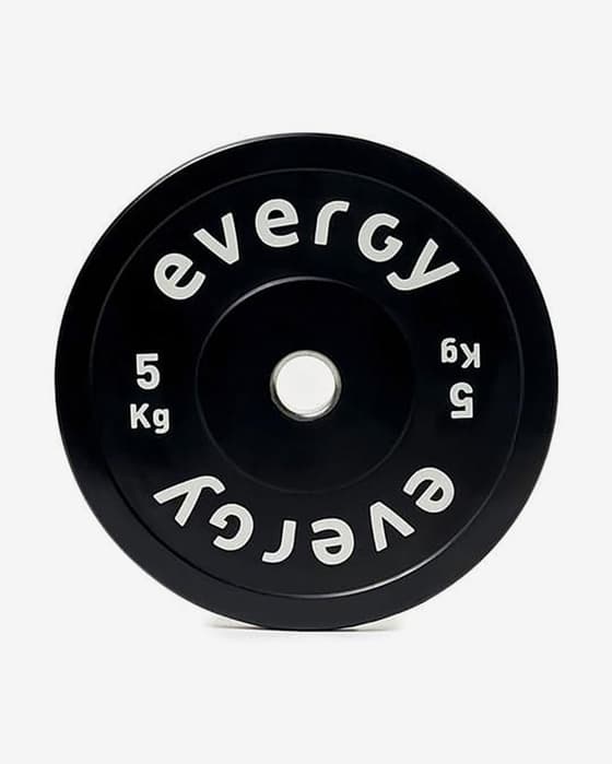 Evergy Fitness Bumper Basic Plus Olympic Disc 5 kg
