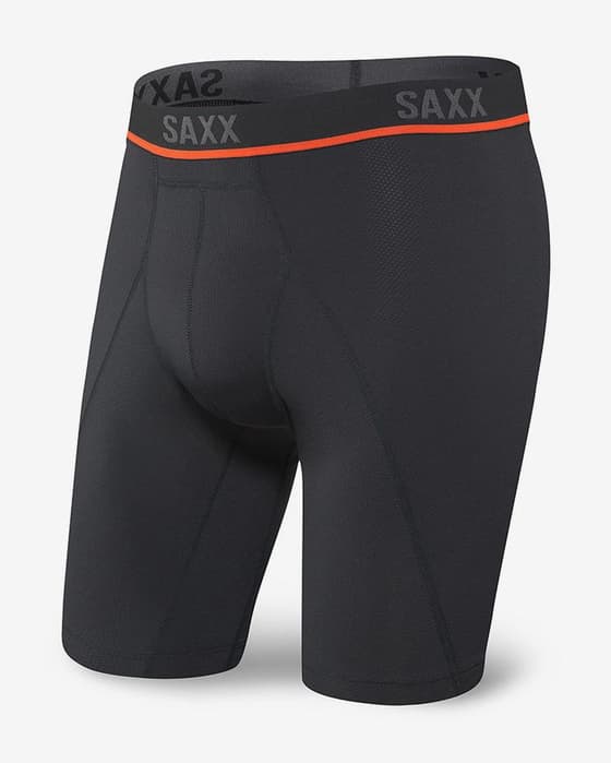 Bóxer SAXX Kinetic HD negro naranja