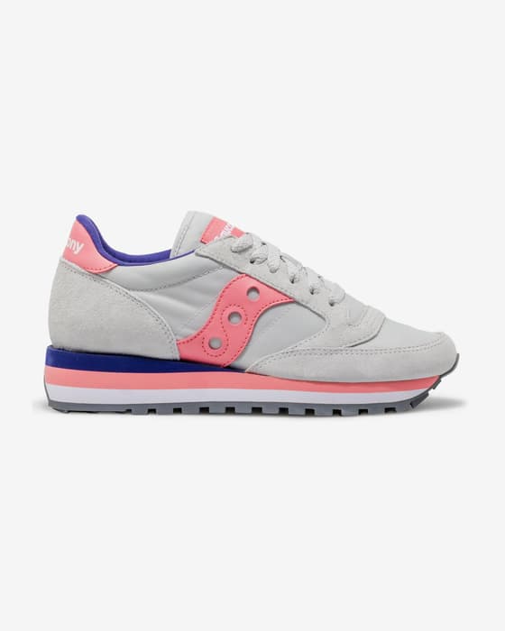 Zapatillas Saucony Originals Jazz Triple gris rosa lila mujer