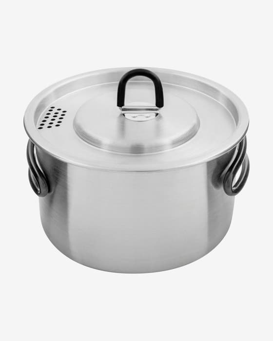 Olla Tatonka Kettle II 1L gris plateado