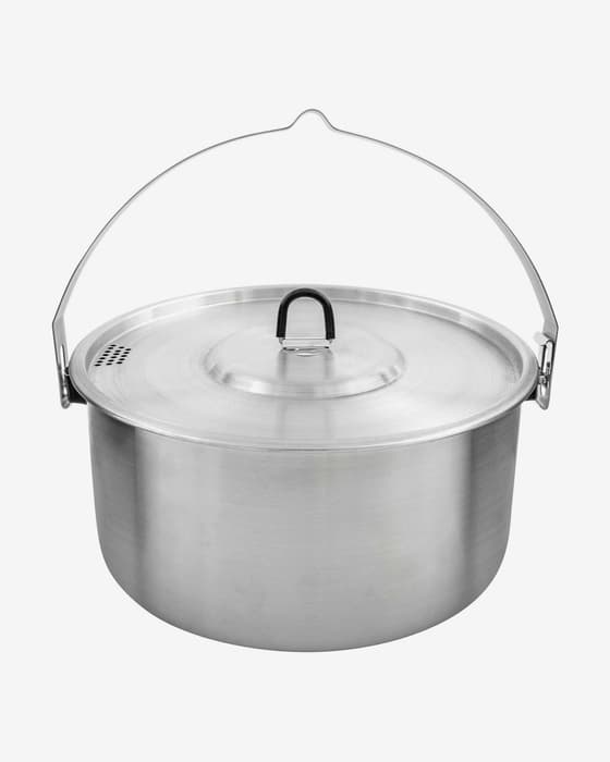 Olla Tatonka Kettle II 4L gris plateado