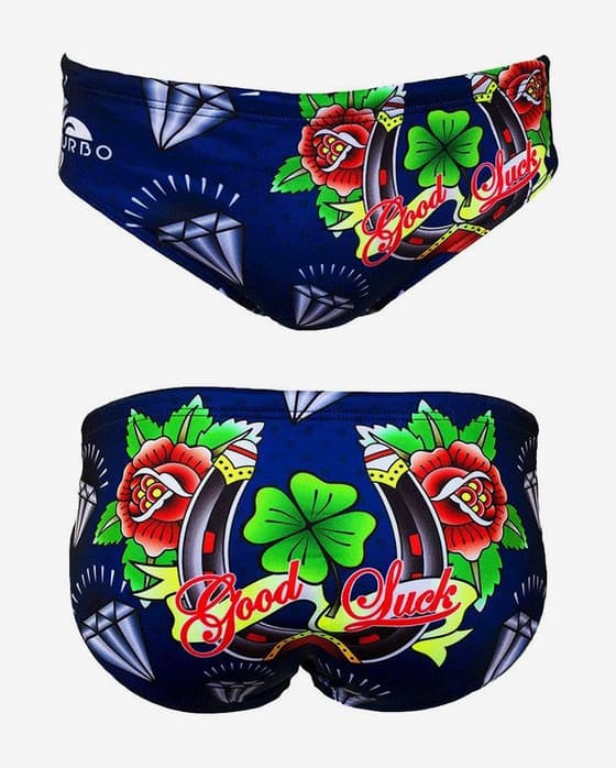 Maillot de bain de waterpolo Good Luck multicolore