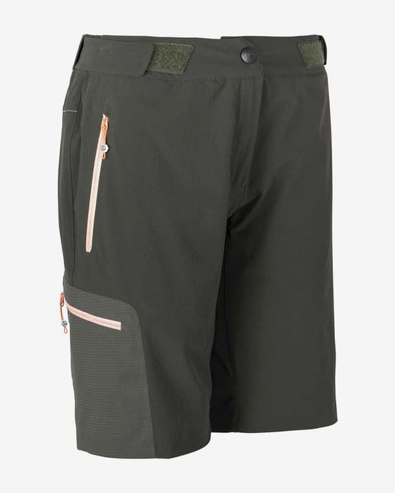 Pantalón corto Ternua Kultus BMD verde pardo mujer