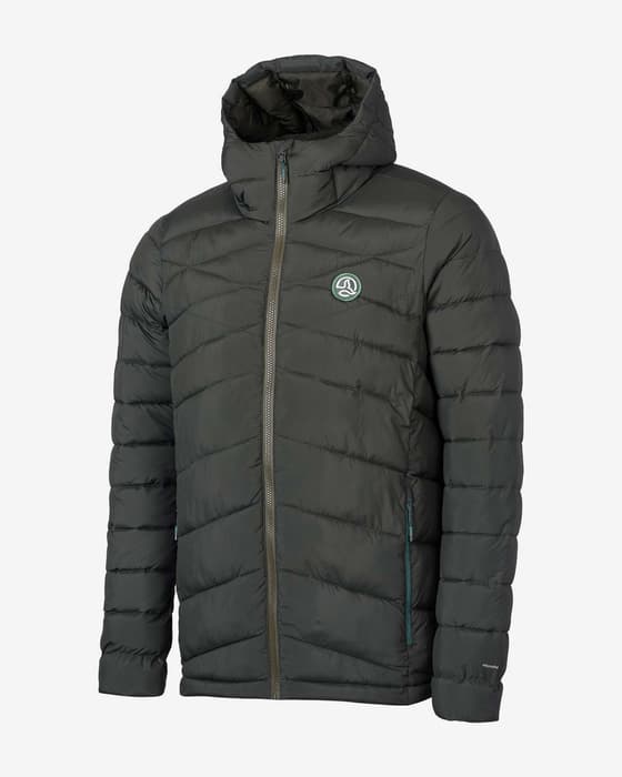 Chaqueta con capucha Ternua Moloy verde oscuro
