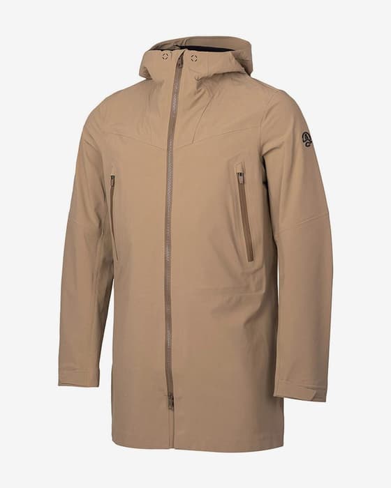 Chaqueta con capucha Ternua Half Moon Parka 2.0 beige