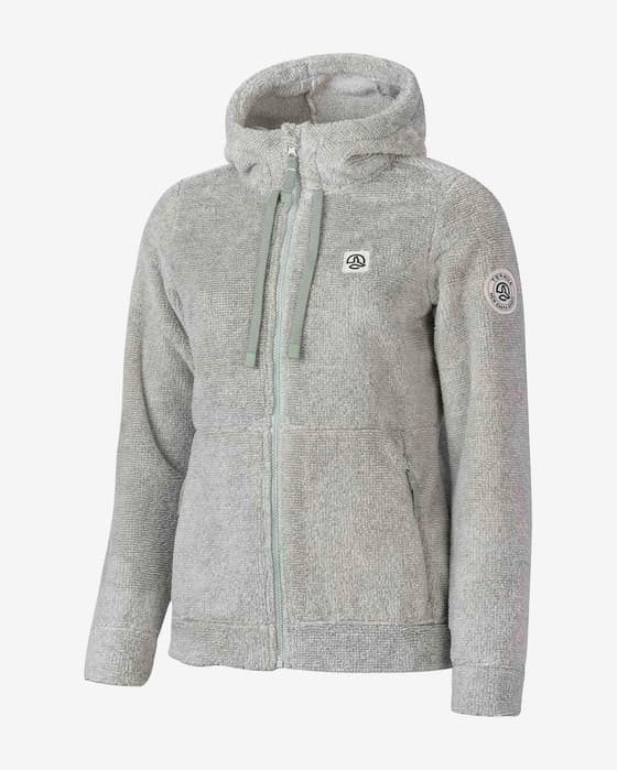 Chaqueta con capucha Ternua Red Cove gris claro mujer