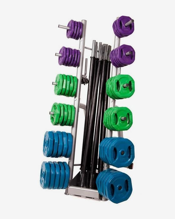 Soporte para discos y barras Trendingfit Pump Set 10