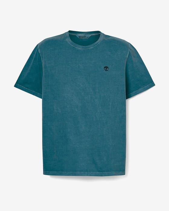 Timberland Dunstan River Garment Dye Short Sleeve T-shirt pale dark blue