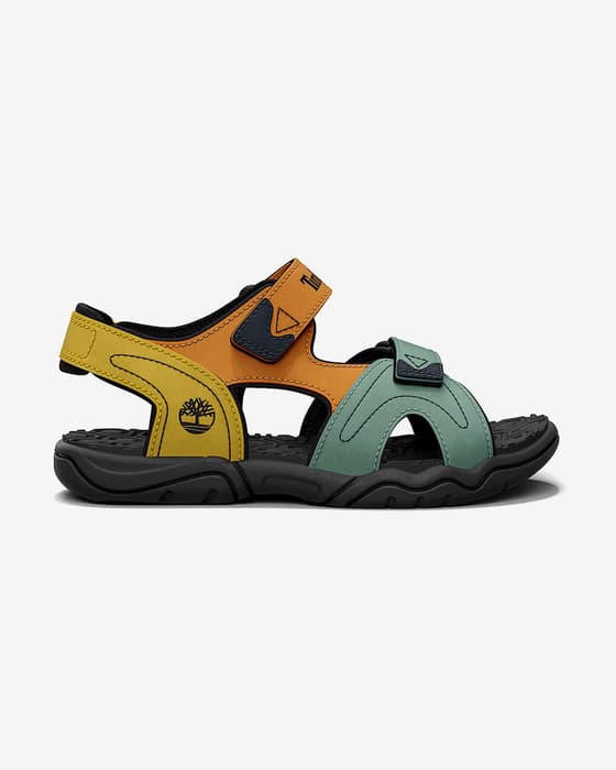 Timberland Adventure Seeker Backstrap Sandals orange yellow blue Baby