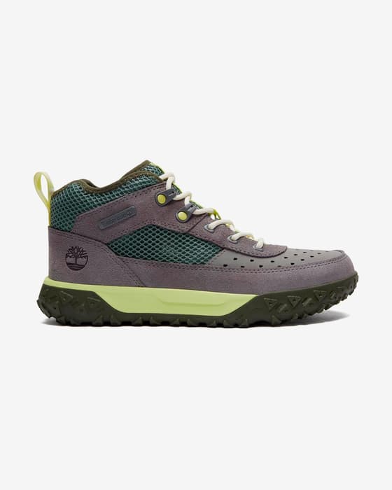 Timberland GreenStride Motion 6 Low Bungee Hiking Junior Trekkingschuhe grau/violett