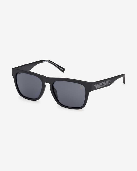 Gafas Timberland TB00011 negro mate lentes ahumadas junior