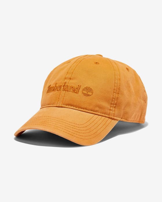 Gorra Timberland Cotton Canvas Self Backstrap amarillo sol