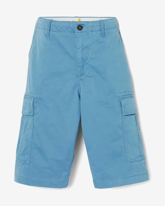 Pantalón corto Timberland Outdoor Cargo azul cielo