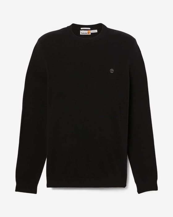 Jersey Timberland Cohas Brook Merino Crew negro oscuro