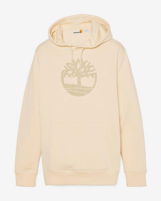 Sudadera con capucha Timberland Core Logo rosa claro