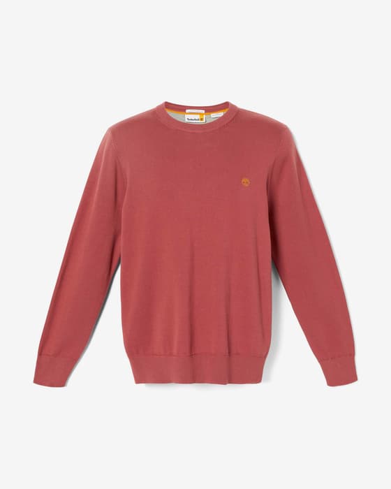Felpa Timberland Williams River Crew rosso viola