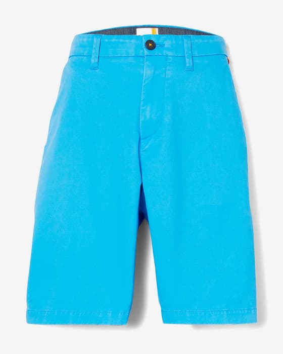 Pantalón corto Timberland Straight Squam Lake azul cielo