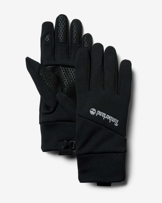 Guantes Timberland Colorblock Softshell Fleece negro