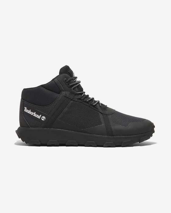 Timberland Winsor Trail Mid Lace Up Waterproof Sneaker schwarz