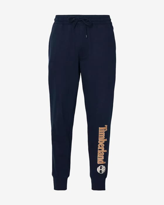Pantalón largo Timberland Kennebec River Brushed Back azul oscuro