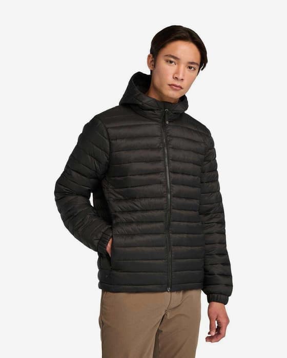 Chaqueta con capucha Timberland Axis Peak Durable Water Repellent negro