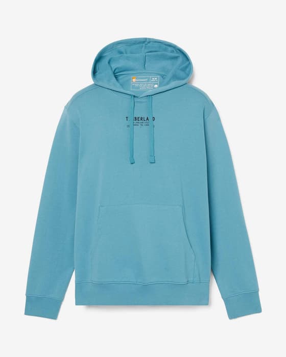 Felpa con cappuccio Timberland ROC Utility celeste