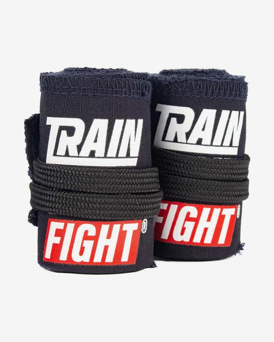Muñequeras Trainlikefight Wraps azul marino