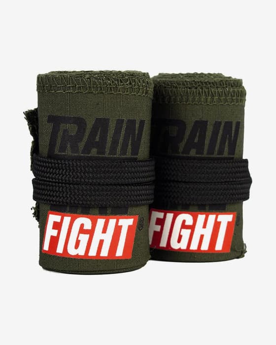 Muñequeras Trainlikefight Wraps verde