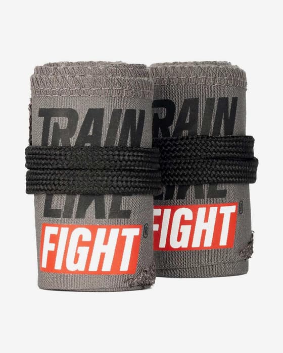 Muñequeras Trainlikefight Wraps gris