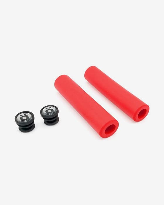 Poignées Töls Silicone VTT Standard rouge