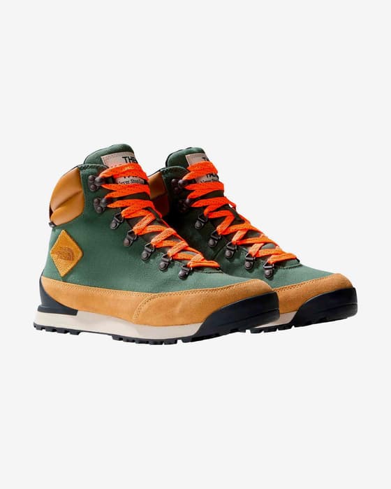 The North Face Back To Berkeley IV Waterproof Boots, deep green ochre