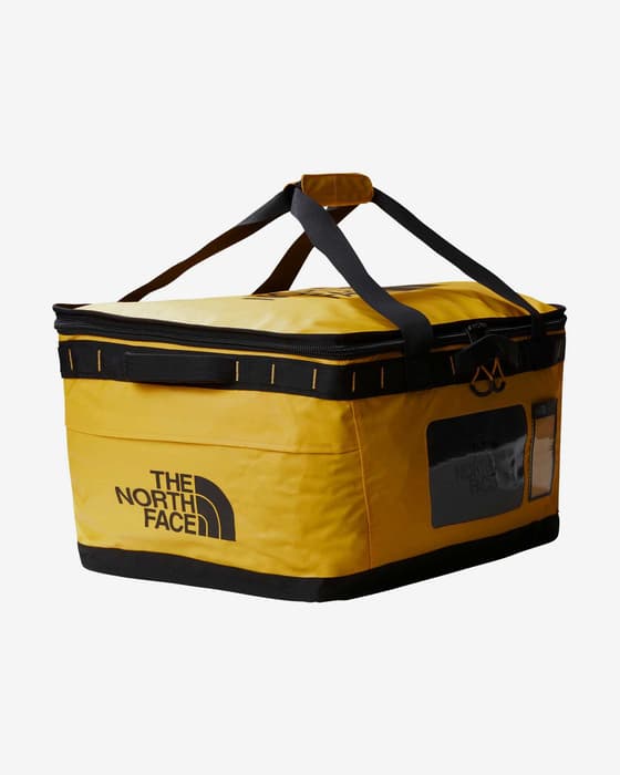 The North Face Base Camp Gear Box Bag yellow black
