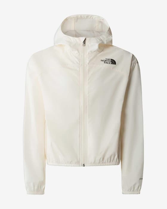 The North Face Never Stop meisjes jack met capuchon wit